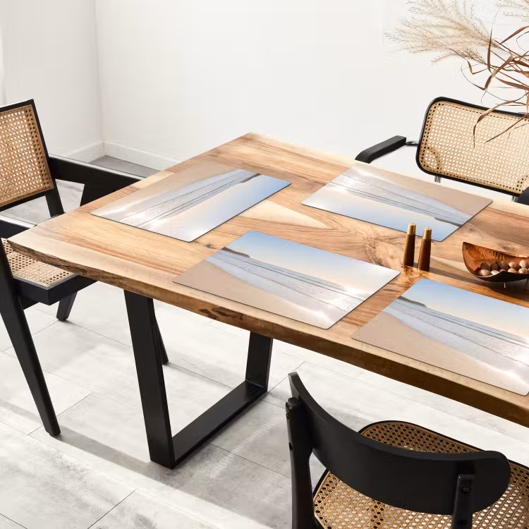 Placemat - 6 stuks - Zee - Zon - Zand — 5