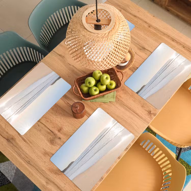 Placemat - 6 stuks - Zee - Zon - Zand — 6