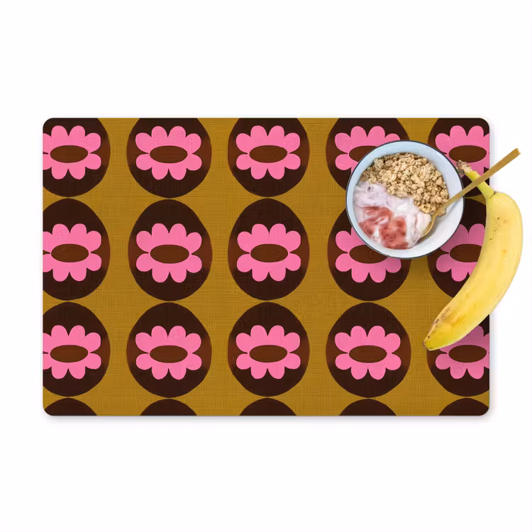 Placemat - 6 stuks - Grafisch - Patroon - Kleurrijk — 1