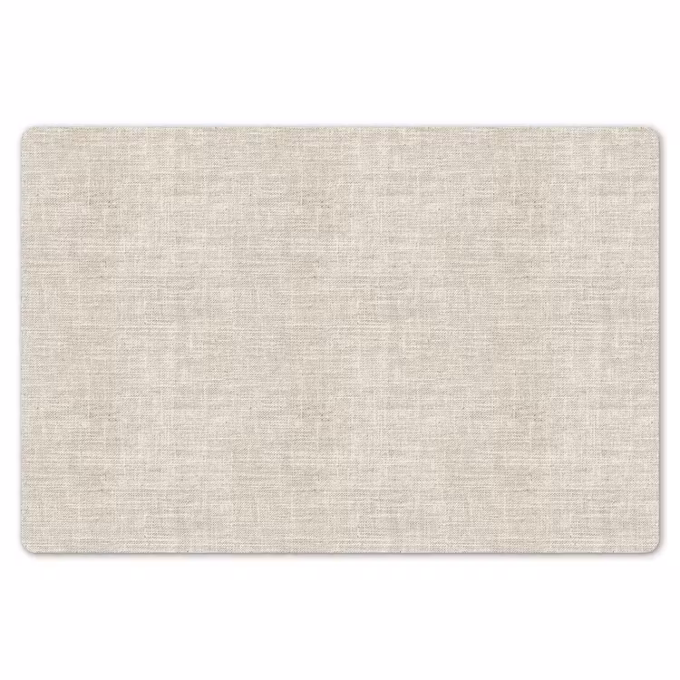 Placemat - 6 stuks - Linnen - Textuur - Beige — 7