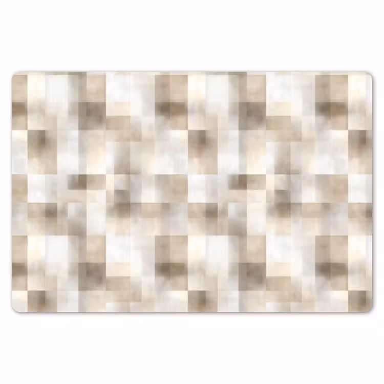 Placemat - 6 stuks - Textuur - Linnen - Beige — 7