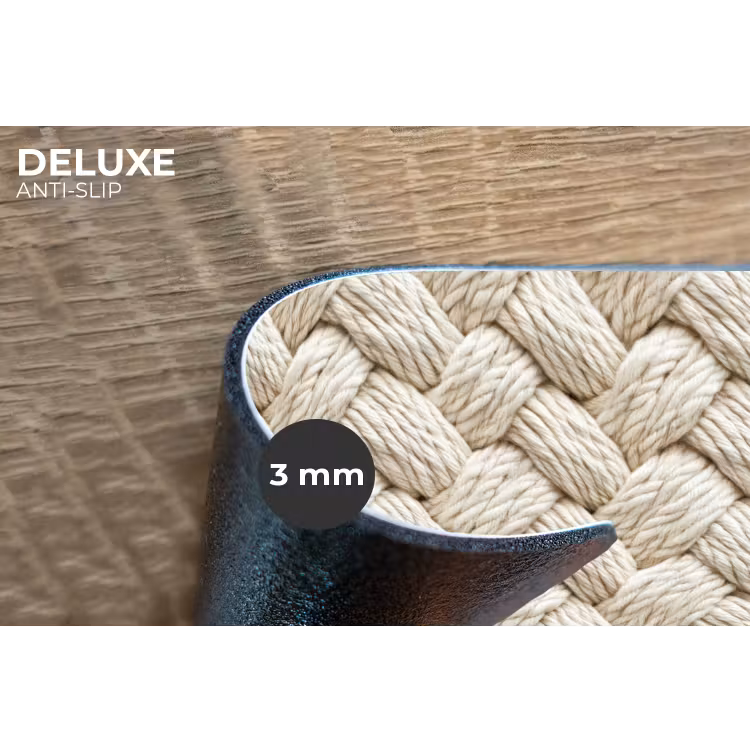 Placemat - 6 stuks - Touw - Gebreid - Beige — 4