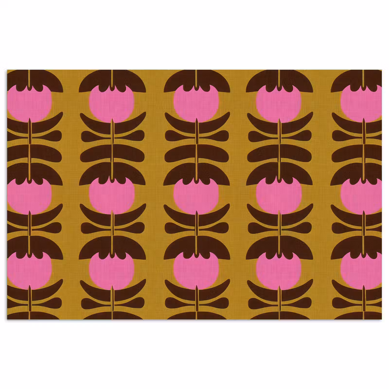 Poster - Abstract - Bloemen - Roze — 1