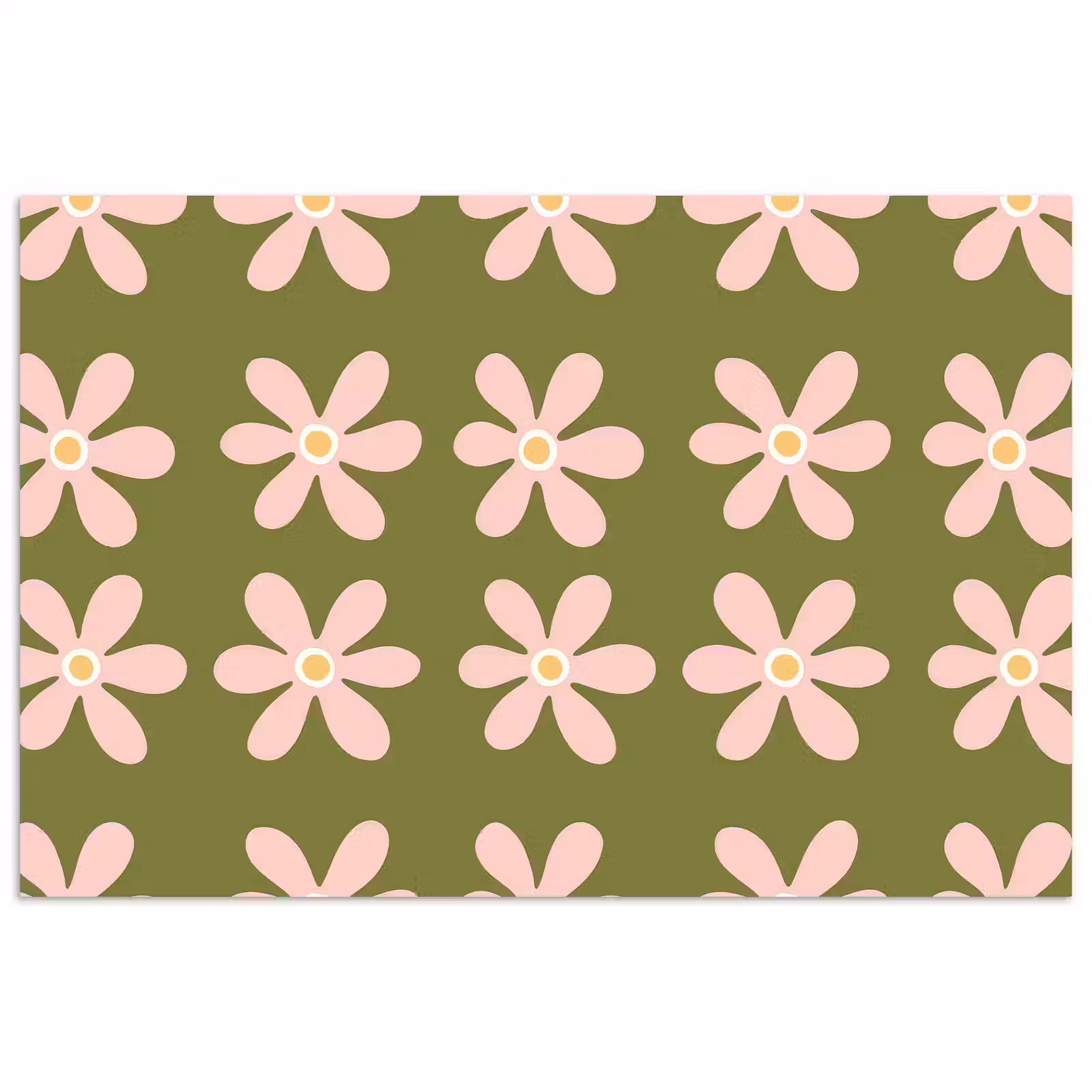 Poster - Bloem - Modern - Groen — 1