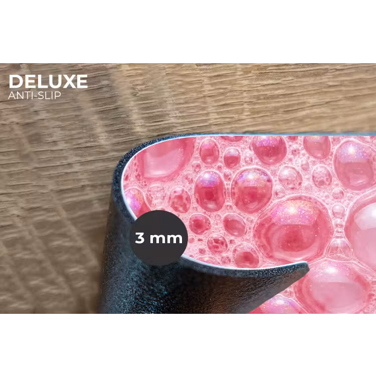 Placemat - 6 stuks - Roze - Schuim - Bubbels — 4