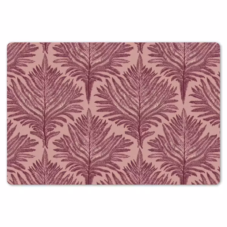 Placemat - 6 stuks - Varen - Patroon - Paars — 7