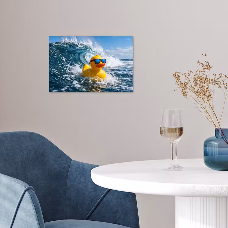 Poster - Badeend - Stoer - Golven — 4