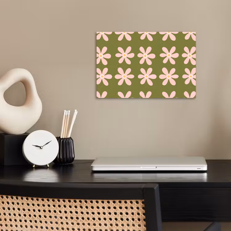 Poster - Bloem - Modern - Groen — 2