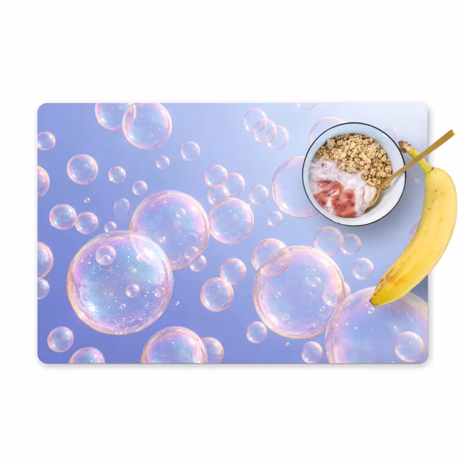 Placemat - 6 stuks - Pastel - Bubbels - Dromerig — 1