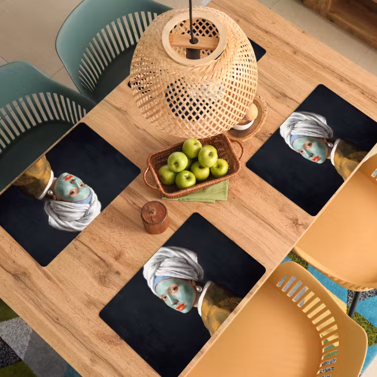 Placemat - 6 stuks - Iconisch - Modern - Kleurrijk — 6