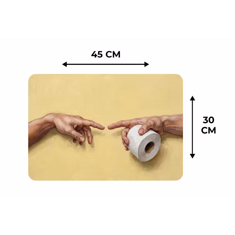 Placemat - 6 stuks - Klassiek - Kunst - Humor — 3