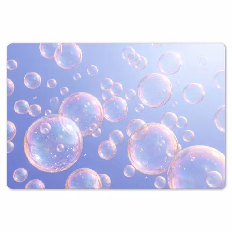 Placemat - 6 stuks - Pastel - Bubbels - Dromerig — 7