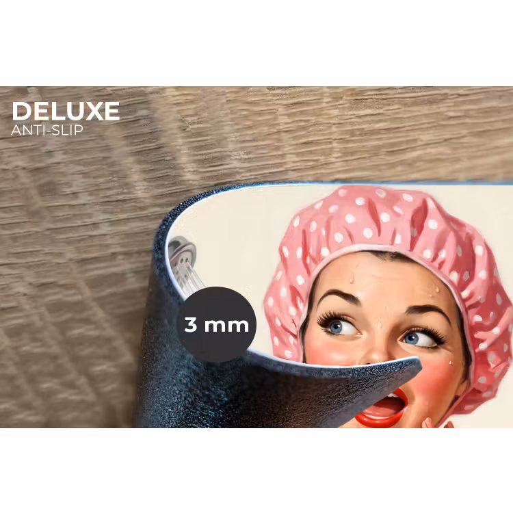 Placemat - 6 stuks - Vrouw - Douche - Roze — 4
