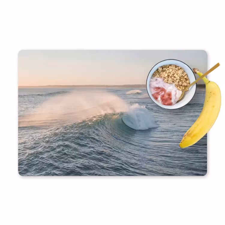 Placemat - 6 stuks - Golf - Zee - Water — 1