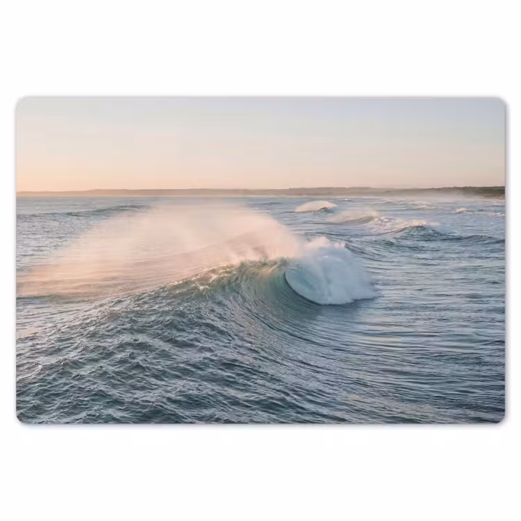 Placemat - 6 stuks - Golf - Zee - Water — 7