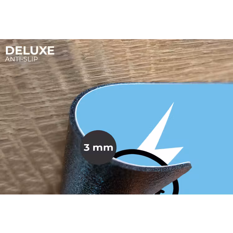 Placemat - 6 stuks - Smiley - Blauw - Bliksem — 4