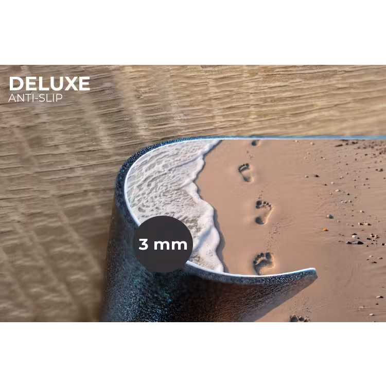 Placemat - 6 stuks - Voetstappen - Vloedlijn - Zee — 4