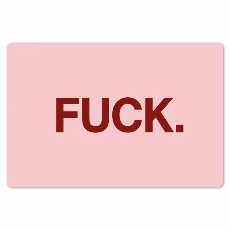 Placemat - 6 stuks - Statement - Krachtig - Roze — 7