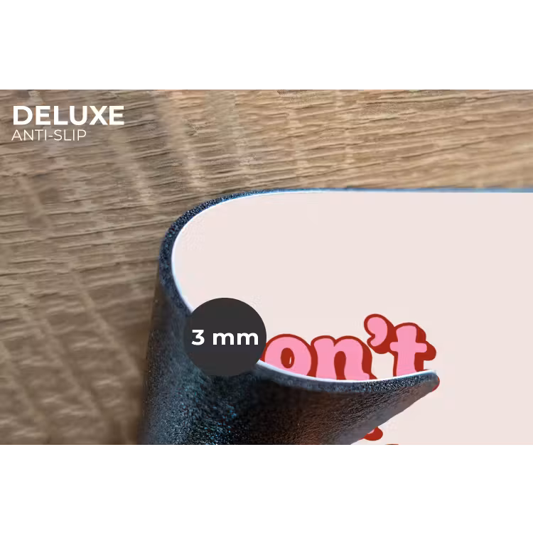 Placemat - 6 stuks - Tekst - Boodschap - Roze — 4