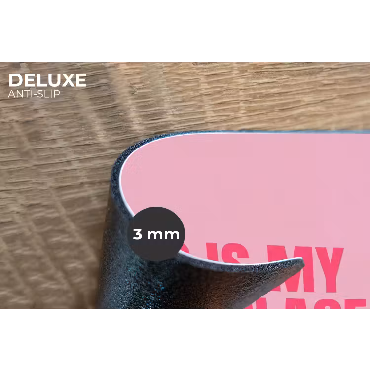 Placemat - 6 stuks - Tekst - Modern - Roze — 4