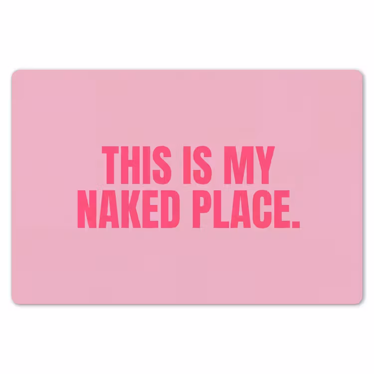 Placemat - 6 stuks - Tekst - Modern - Roze — 7