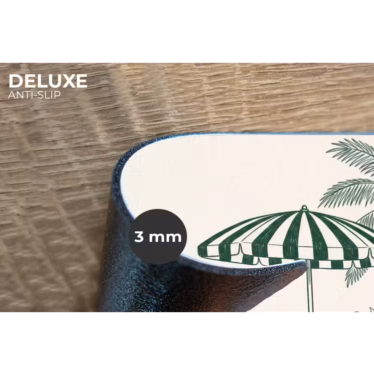 Placemat - 6 stuks - Terras - Illustratie - Groen — 4