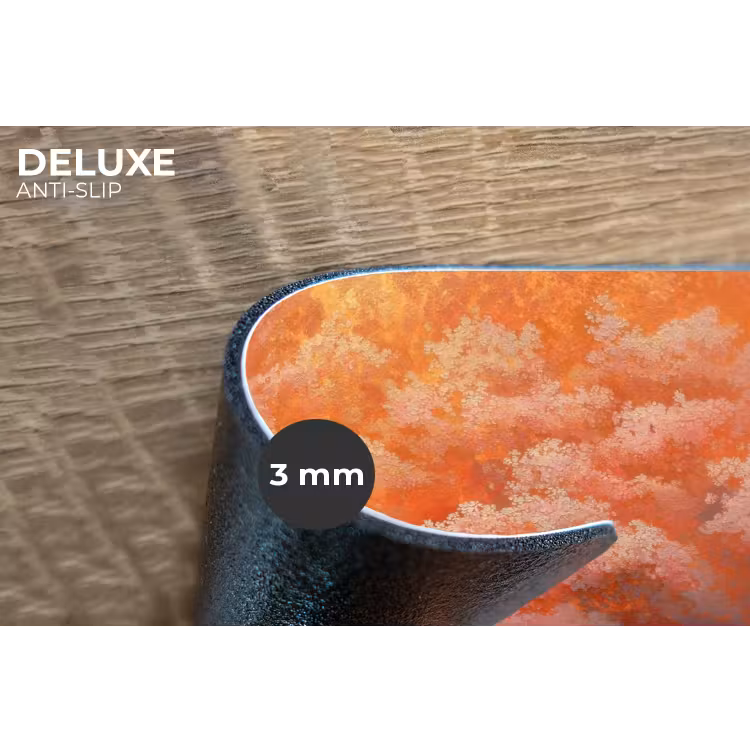 Placemat - 6 stuks - Zee - Boot - Wolken - Oranje — 4