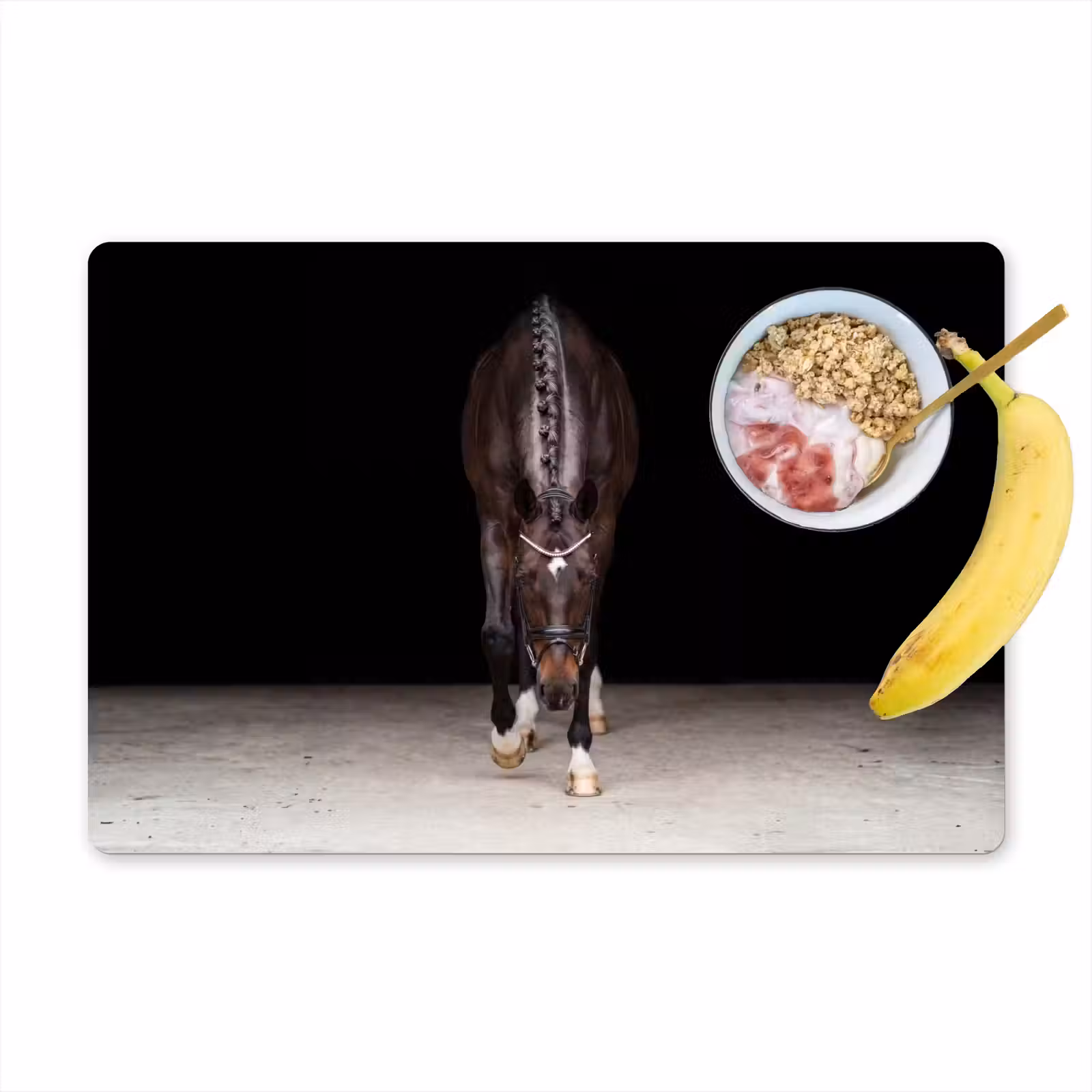 Placemat - 6 stuks - Paard - Modern - Portret — 1