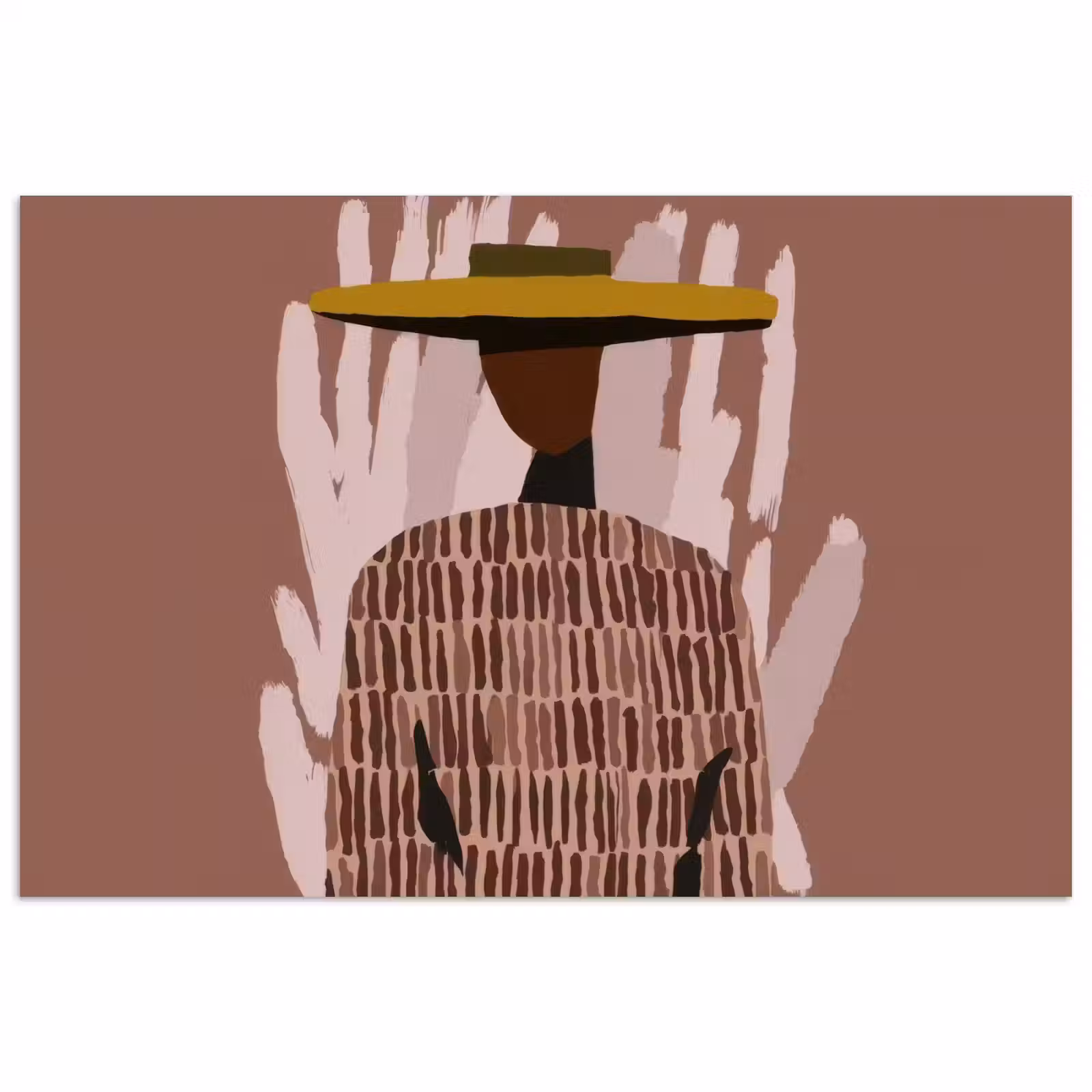 Poster - Abstract - Figuur - Illustratie - Hoed — 1