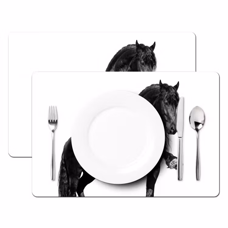 Placemat - 6 stuks - Fries - Hengst - Modern — 2