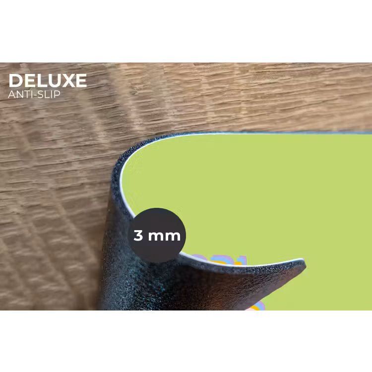 Placemat - 6 stuks - Grl pwr - Groen - Rood - 3D — 4
