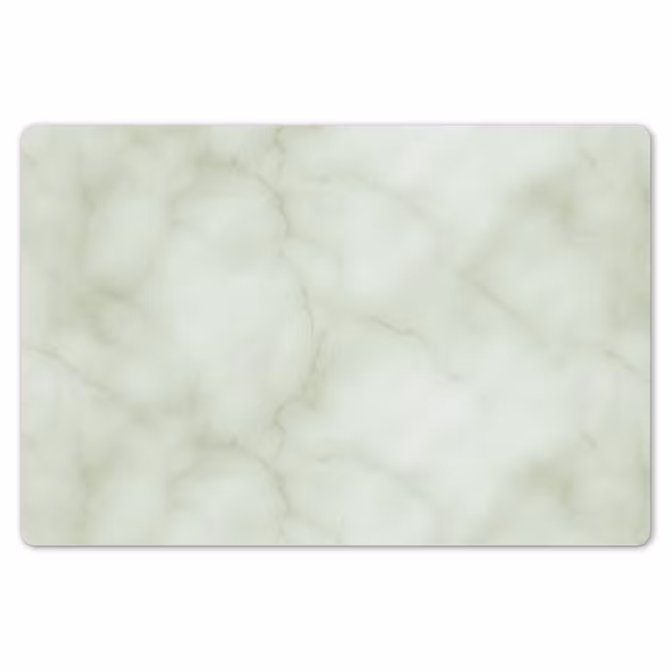 Placemat - 6 stuks - Groen - Marmer - Aders — 7