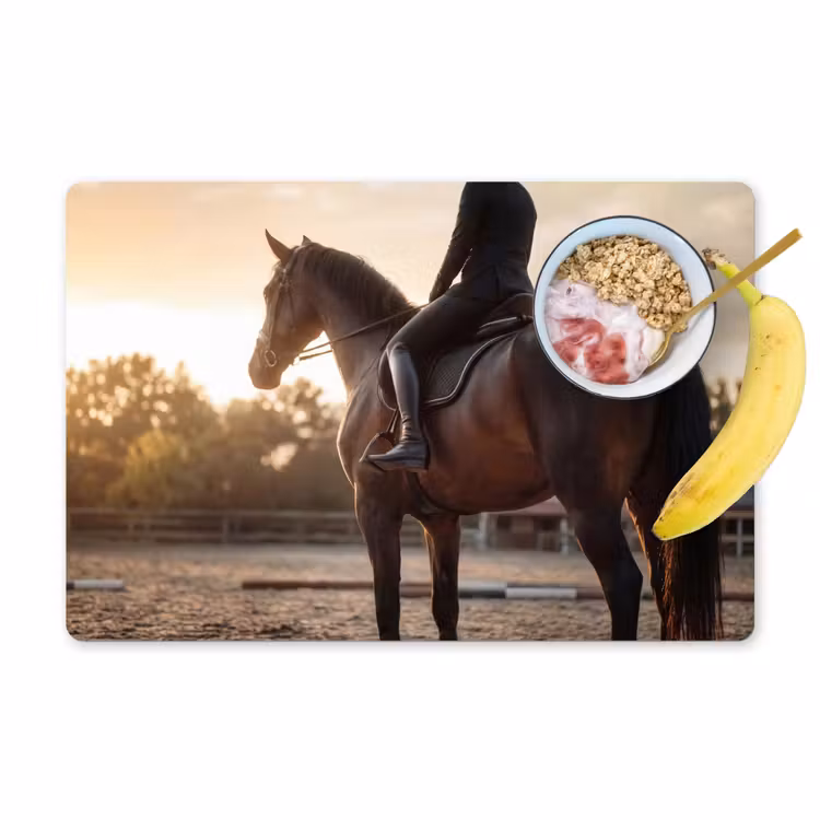 Placemat - 6 stuks - Harmonie - Ruiter - Zon — 1