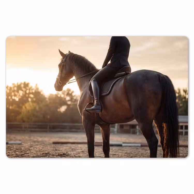 Placemat - 6 stuks - Harmonie - Ruiter - Zon — 7
