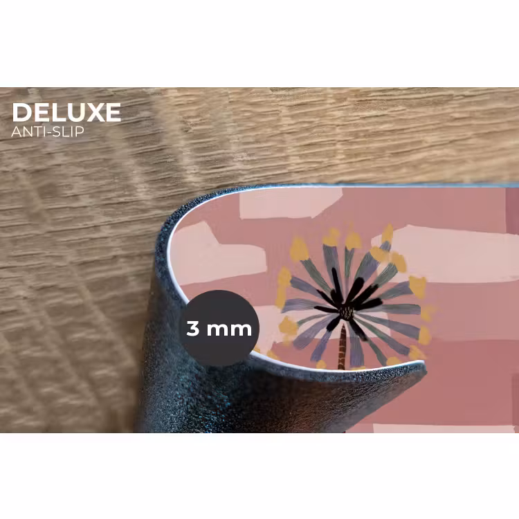 Placemat - 6 stuks - Illustratie - Bloemen - Vlakken - Abstract — 4