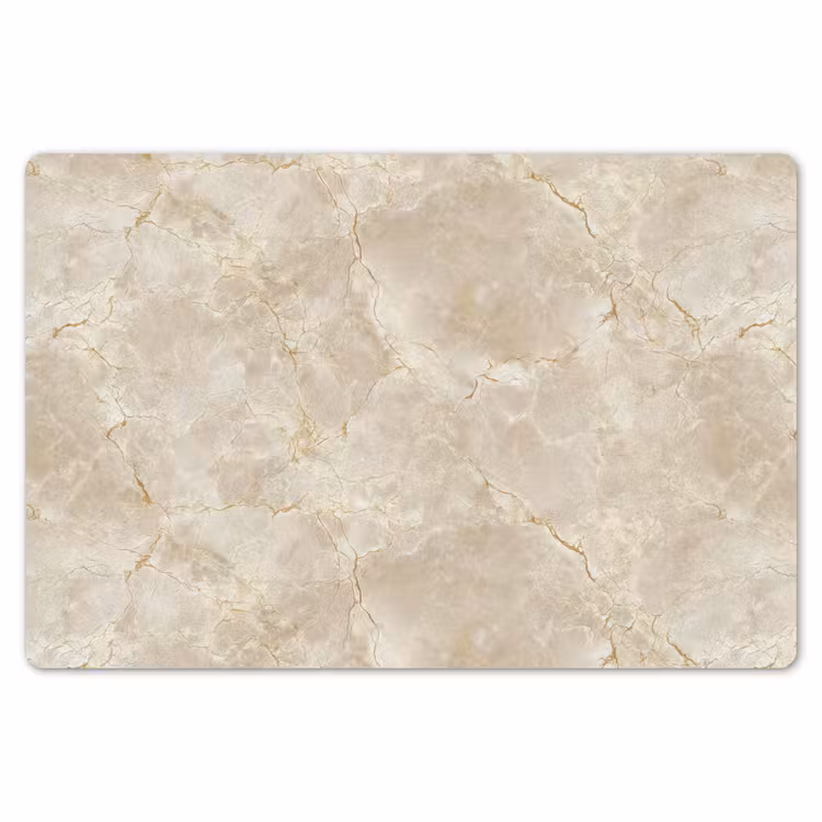 Placemat - 6 stuks - Lichtbeige - Marmer - Aders — 7