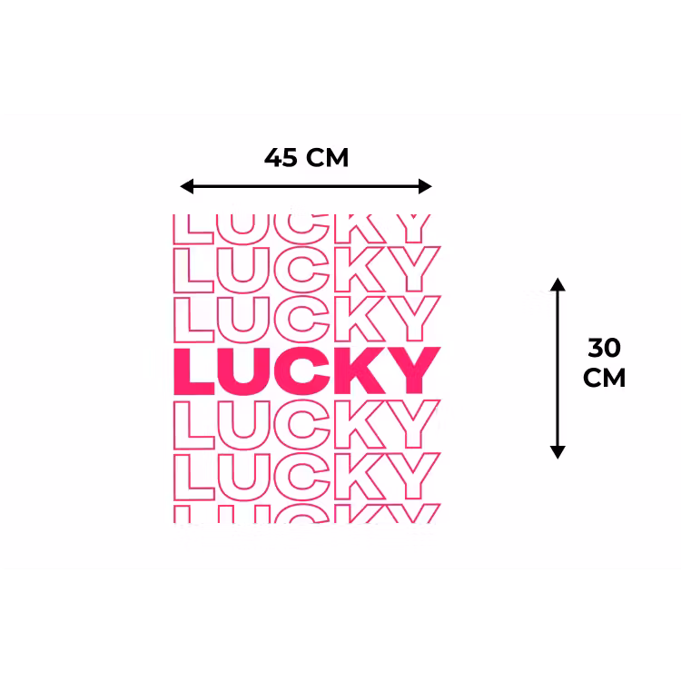 Placemat - 6 stuks - Lucky - Roze - Patroon — 3