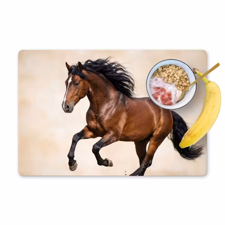 Placemat - 6 stuks - Paard - Galop - Energie — 1