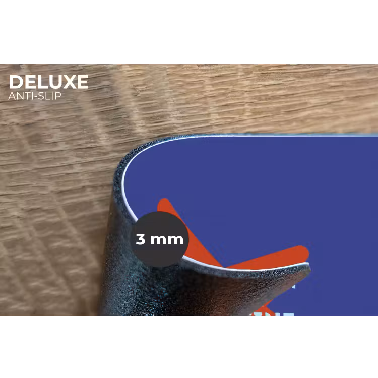 Placemat - 6 stuks - Slow down you're doing fine - Ster - Blauw — 4
