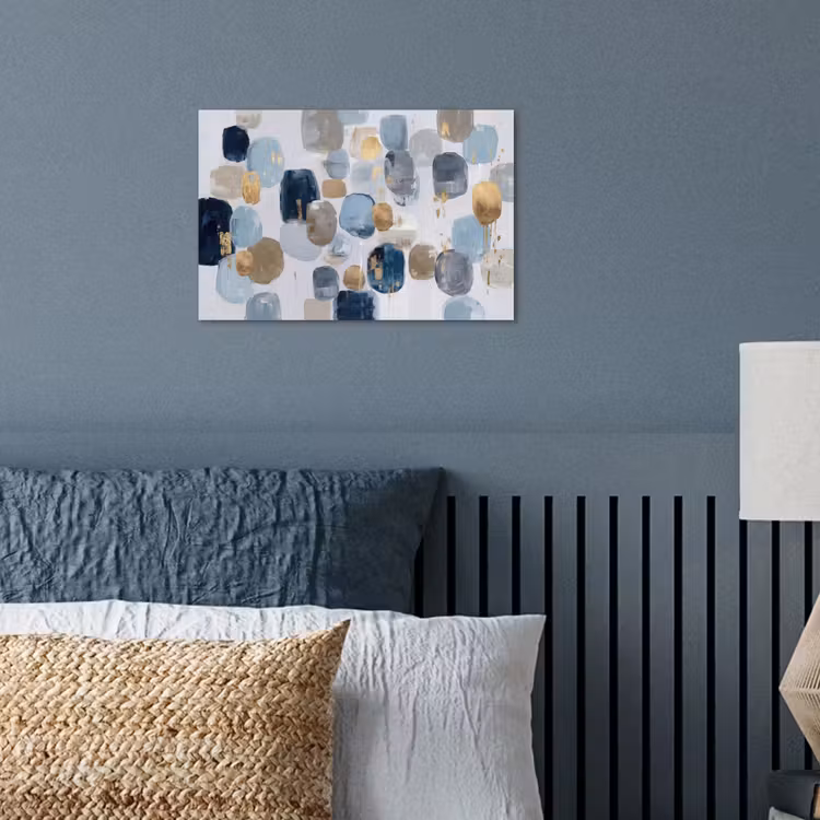 Poster - Abstract - Goud - Vormen — 3