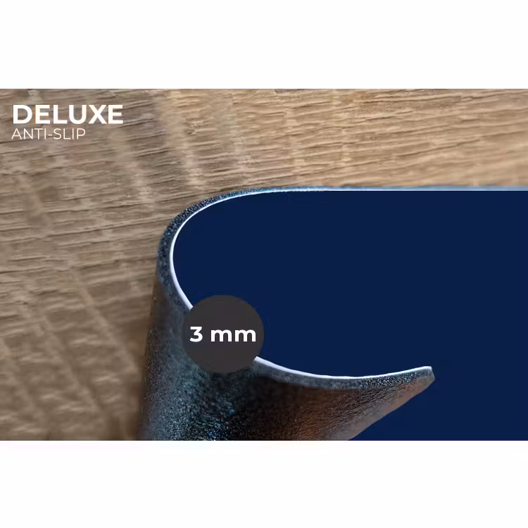 Placemat - 6 stuks - Fuck what they think - Blauw - Cursief — 4
