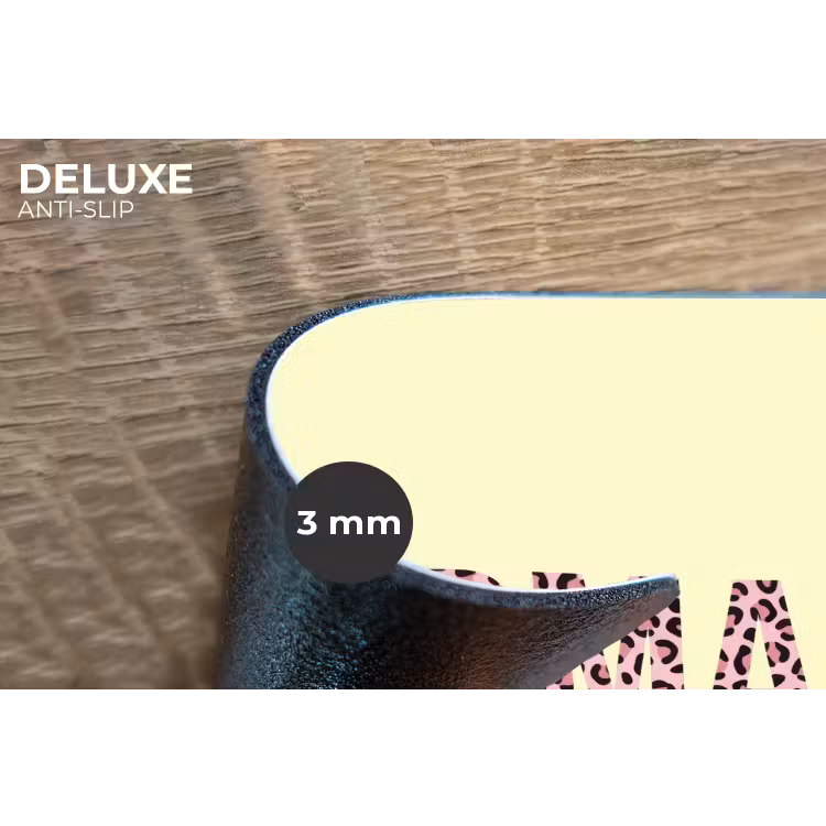 Placemat - 6 stuks - Karma - Luipaardprint - Geel — 4