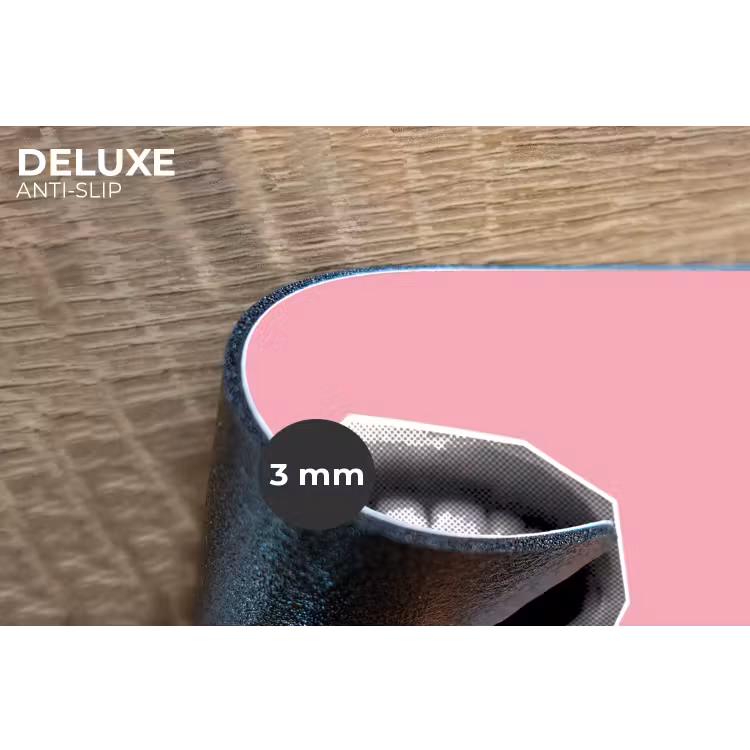 Placemat - 6 stuks - Mond - BLAH BLAH - Roze — 4