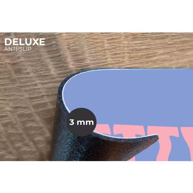 Placemat - 6 stuks - Pretty - Roze - Blauw - Golvend — 4