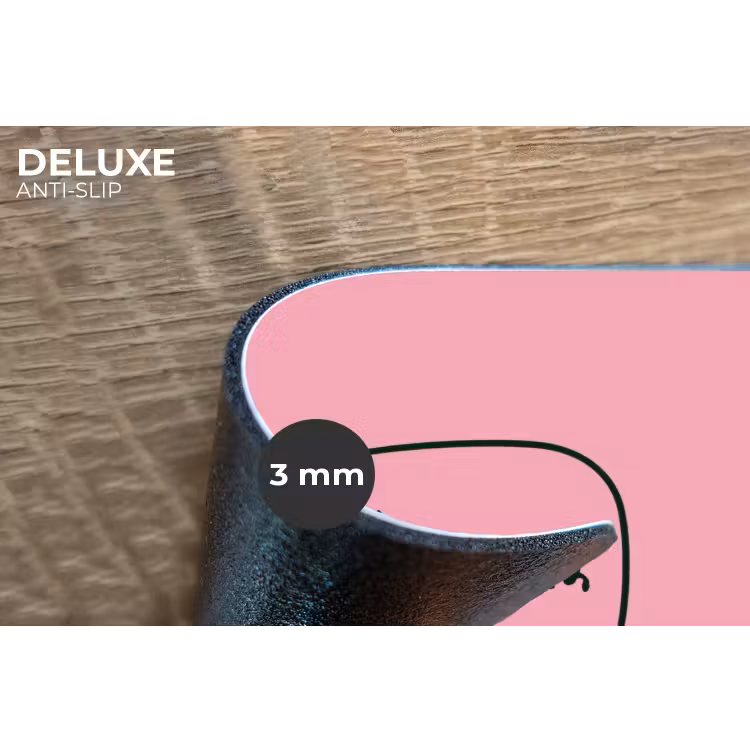 Placemat - 6 stuks - Tekstwolkje - BLAH BLAH BLAH - Roze — 4