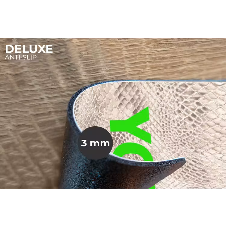 Placemat - 6 stuks - YOLO - Groen - Neon - Slangenprnt — 4