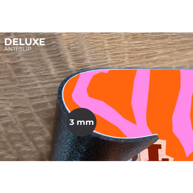 Placemat - 6 stuks - Zebraprint - Grafisch - COOL - Oranje — 4