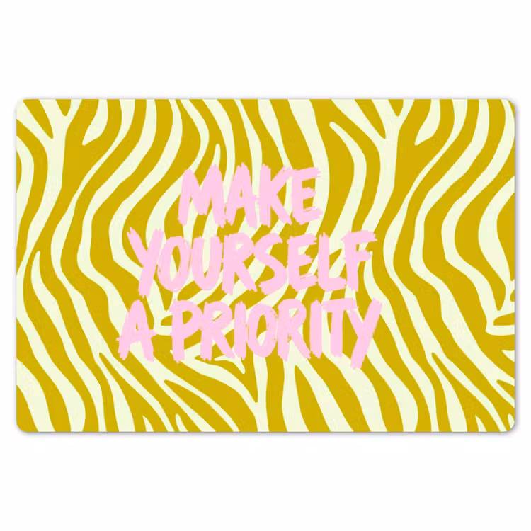 Placemat - 6 stuks - Zebraprint - Priority - Roze — 7