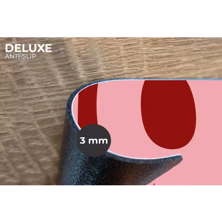 Placemat - 6 stuks - Love - Rood - Blokletters — 4
