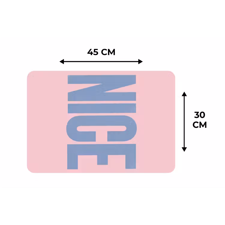 Placemat - 6 stuks - Nice - Paars - Roze — 3